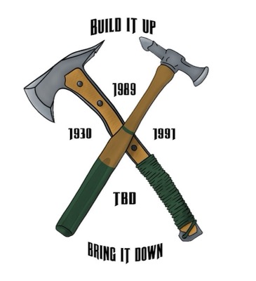 hammer and axe letter Original